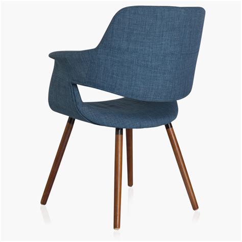 Buy Clive Fabric Chair - Blue from Home Centre at just INR 14950.0