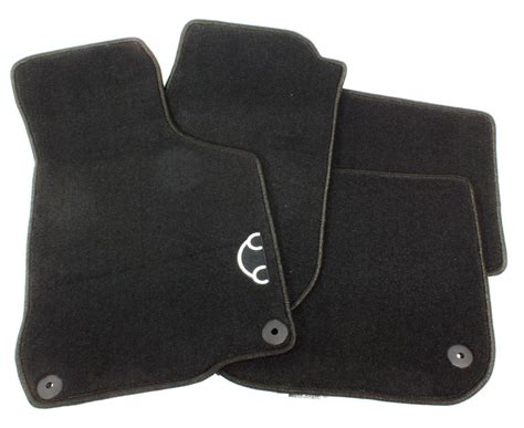 VW Floor Mat Set - Front and Rear 1C1061370WGK Genuine VW/Audi 1C1061370WGK