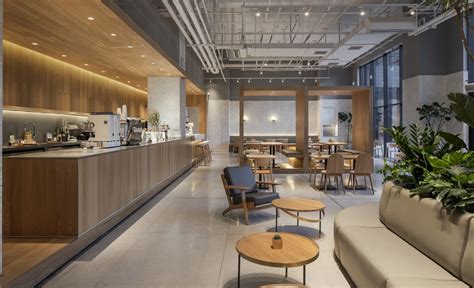 700平咖啡厅装修案例，暖洋洋的设计，本人太喜欢了！_成都帝睿工装公司