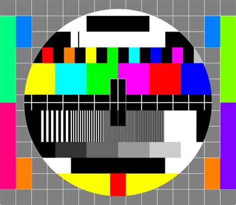 Tv Color Bars Test Pattern Vector Images (70)