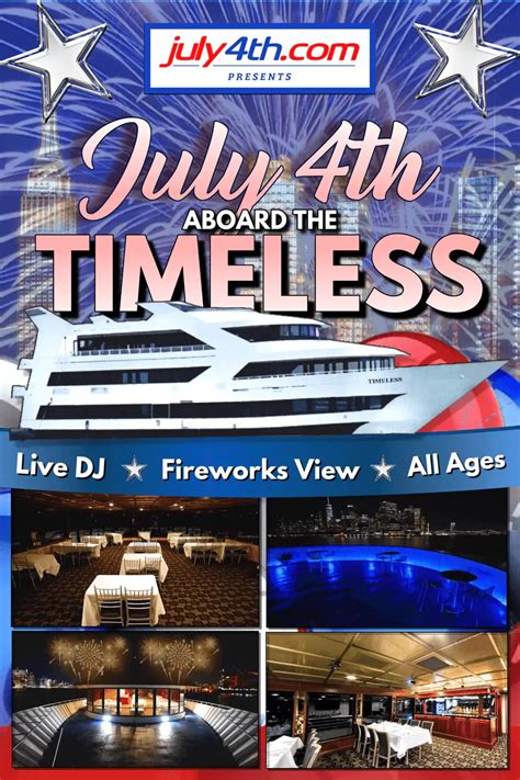 Timeless Yacht NYC 4th of July Party | New York July 4th 2024