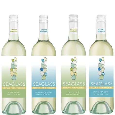 Seaglass Alcohol-Removed Pinot Grigio & Sauvignon Blanc – Refreshing ...