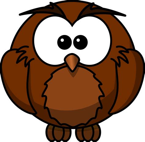Owl Reading Clip Art