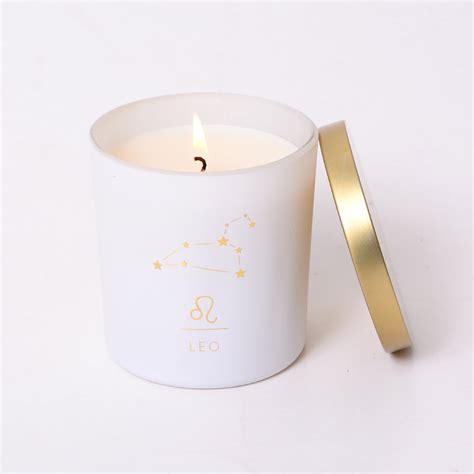 Buy Leo Zodiac Scented Jar Candle - Set of 2 Online | The Maeva Store