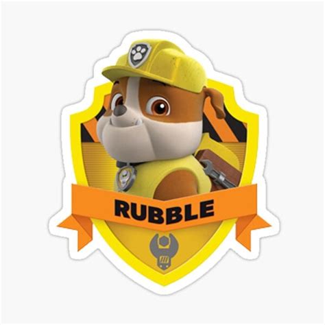 Stickers de Rubble: 6 estampas para descargar que protagoniza el ...