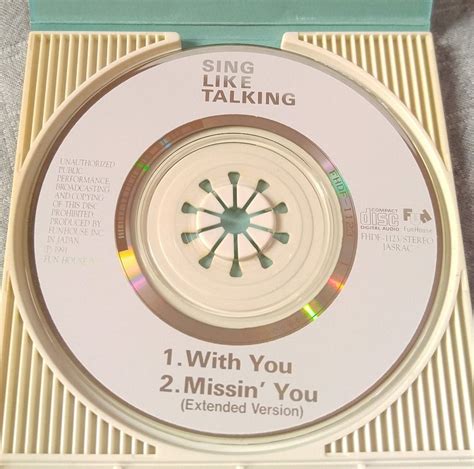 SING LIKE TALKING - With You 日版 二手單曲 CD, 書籍、休閒與玩具, 樂器、音樂相關, CD、DVD在旋轉拍賣