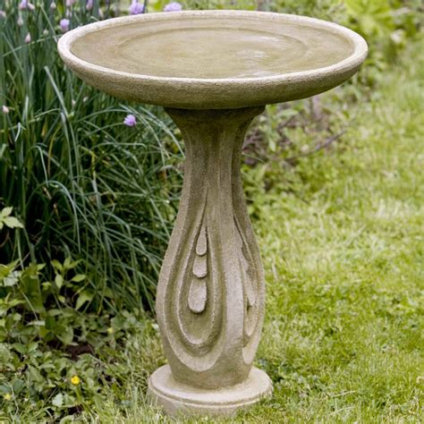 Campania International Teardrop Bird Bath | www.hayneedle.com | Bird ...