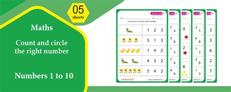 Circle the correct number (1 to 10)