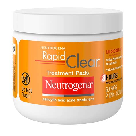 Neutrogena Rapid Clear Acné Defense Face Loción 17onzas Paquete de 3 ...