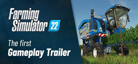 Farming Simulator 22 - First Gameplay Trailer | FS22 Game Trailer
