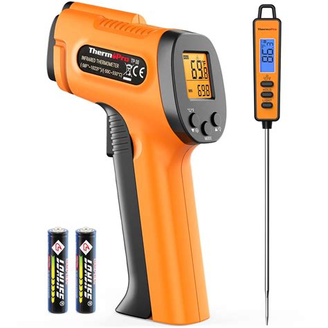 ThermoPro Temperature Gun, Infrared Thermometer Gun with Laser Pointer ...
