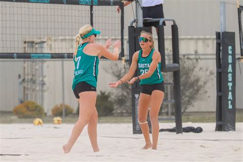 Beach Volleyball Announces 2025 Schedule - Coastal Carolina University ...