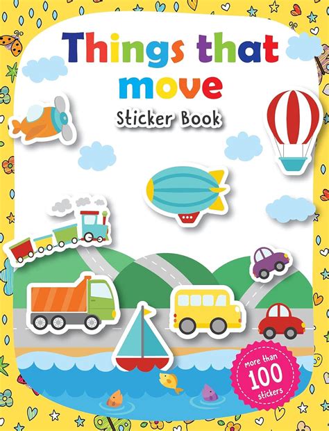 Buy Pegasus Things that Move Sticker Book for Kids Book Online at Low ...