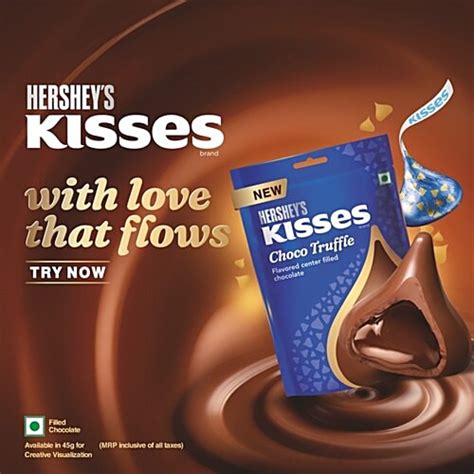 Buy Hershey's Kisses Center Filled Choco Truffle Online at Best Price ...