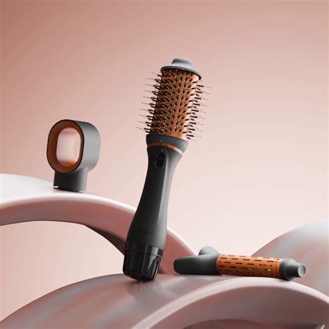 3 in 1 Hair Blow Brush | Dry, Curl & Volumize with Adjustable Heat