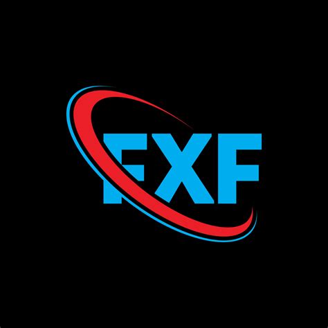 logotipo de fxf. letra fxf. diseño del logotipo de la letra fxf ...