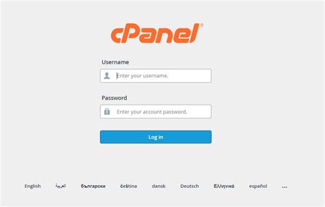 Image result for cPanel Example