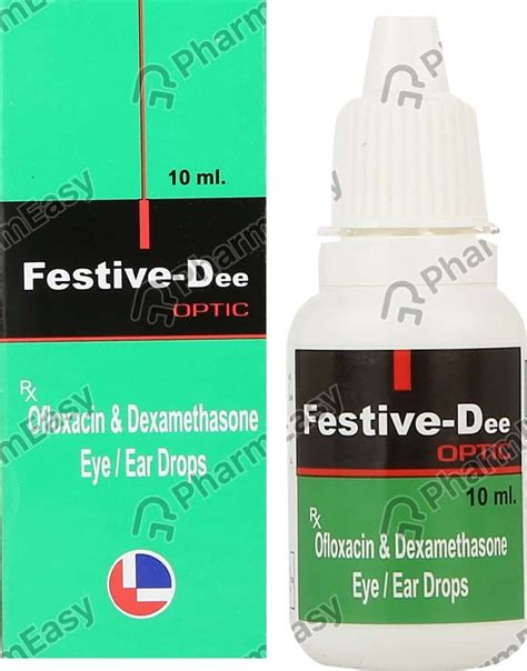 Festive Dee Optic Eye/Ear Drops 10ml: Uses, Side Effects, Price ...