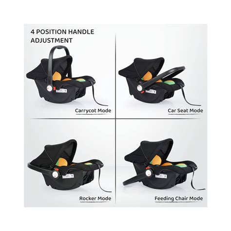 R for Rabbit Picaboo 4 in 1 Multipurpose Baby Carry Cot Cum Car Seat ...
