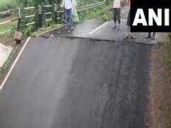 MP: Culvert collapses on Narsinghpur-Narmadapuram highway after heavy ...