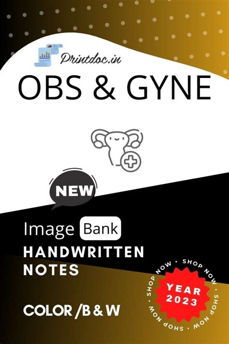 Image Bank - OBS & GYNE Notes 2023 – PrintDoc