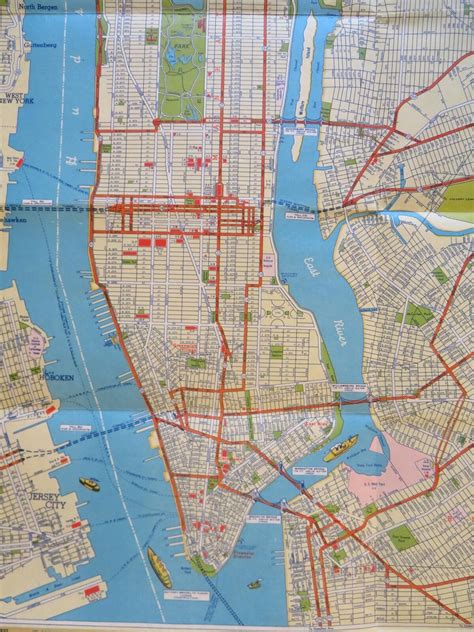 Hooton New York Map at Gemma Adcock blog