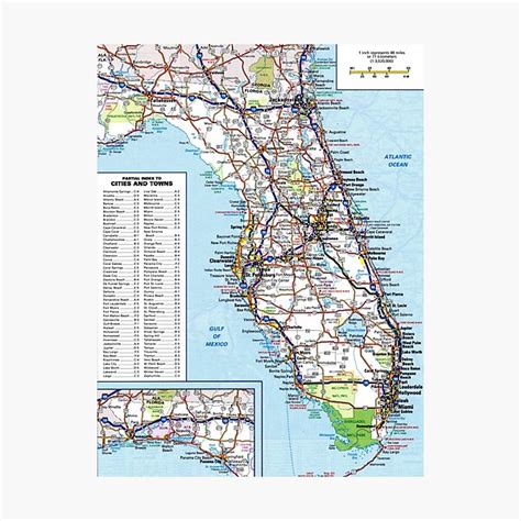 Florida State Map Printable 的图像结果