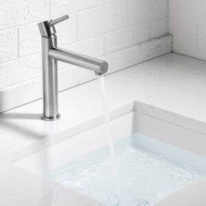 Grifo Alto De Lavabo Inox Moscu - Grifería En INOX.