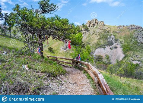 A Gorgeous View of the Rocky Landscape of Bear Butte State Park, South ...