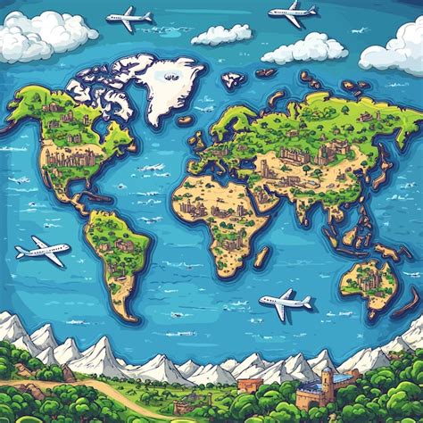 Image result for Auto Pilot World Map