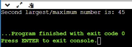 Image result for Simple Java Program to Find Largest Number in an Array