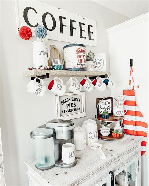 40+ Creative and Inviting Coffee Bar Decor Ideas