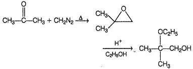The major organic product formed in the reaction given below isa)b)c)d ...