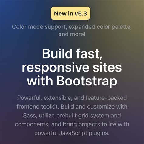 Bootstrap Web Page 的图像结果