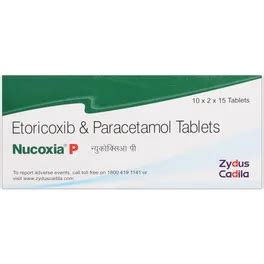 Nucoxia P Tablet | Uses, Side Effects, Price | Apollo Pharmacy