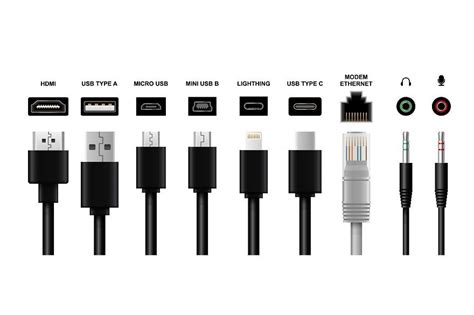 Image result for Computer Cable Types