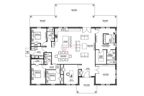 Pole Barn Floor Plans House