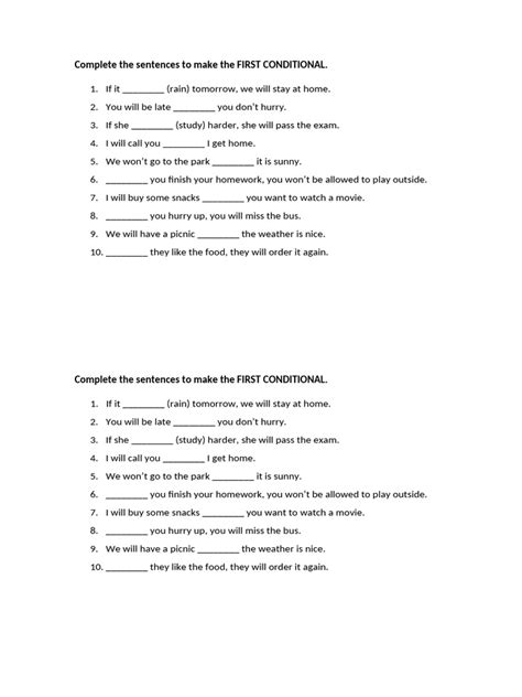 Image result for First Conditional Gap-fill