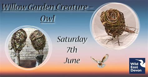 Willow Garden Sculpture Creature – Owl, Seaton Wetlands, EX12 2SP ...