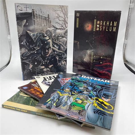 Arkham Asylum plus Six More Batman Graphic Novels (S1-SS) | EstateSales.org
