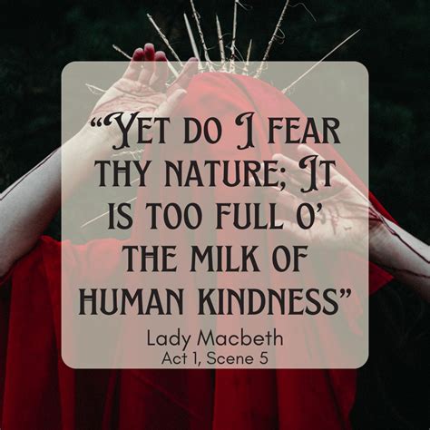 Lady Macbeth Significant Quotes