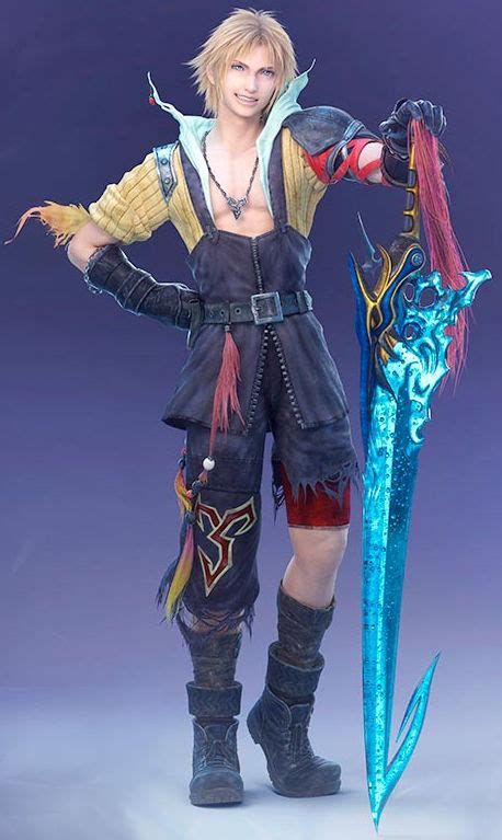 Image result for Tidus Hair Tutorial