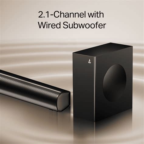 boAt Aavante 2.1 1200 | 2.1 Channel Soundbar with Wired Subwoofer