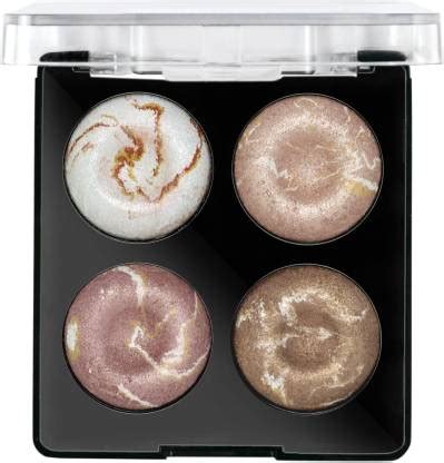 MARS 4 Shade Illuminating Glow Girl Highlighter Palette Blusher Glow O ...