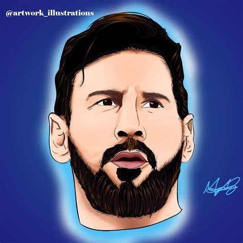 Image result for Messi Cartoon