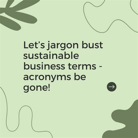 Green Speak on LinkedIn: #greenspeak #sustainability #jargon #sustainablebusiness #acronyms…