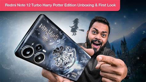 Watch Redmi Note 12 Turbo Harry Potter Edition Unboxing & First Look ...