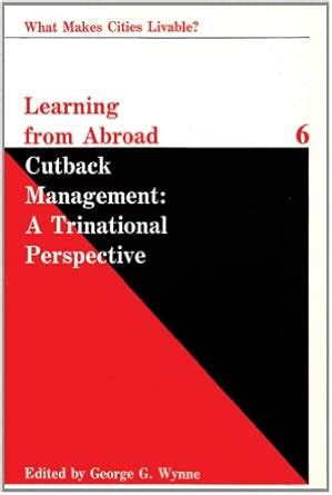 Buy Cutback Management (Learning from Abroad) Book Online at Low Prices ...