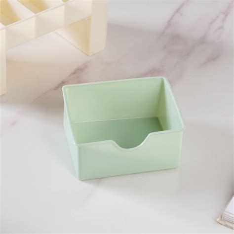 Desk Organizer With Drawer Beige Online - Premium Desk Organiser | Nestasia