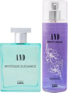 AND Mystique Elegance Eau De Parfum 100ML & Pretty Vogue Body Mist ...